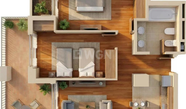 Obra nueva - Apartamento / piso - Vera - Puerto del Rey