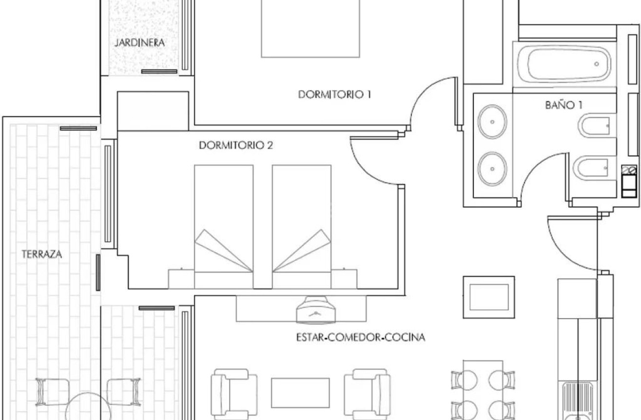 Obra nueva - Apartamento / piso - Vera - Puerto del Rey