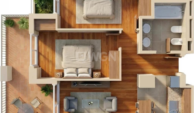 Nowy budynek - Mieszkanie w bloku - Vera - Puerto del Rey