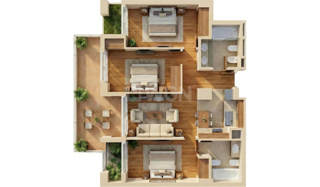 Nowy budynek - Mieszkanie w bloku - Vera - Puerto del Rey