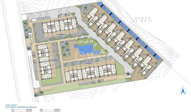 Nowy budynek - Mieszkanie w bloku - Los Alcázares - Serena Golf