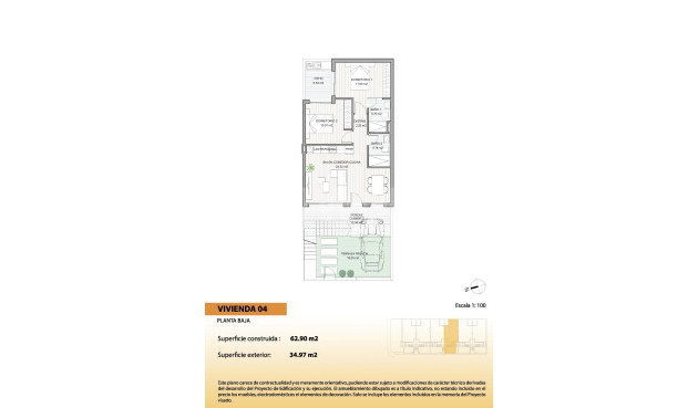 Nowy budynek - Bungalow - San Pedro del Pinatar - El Salero