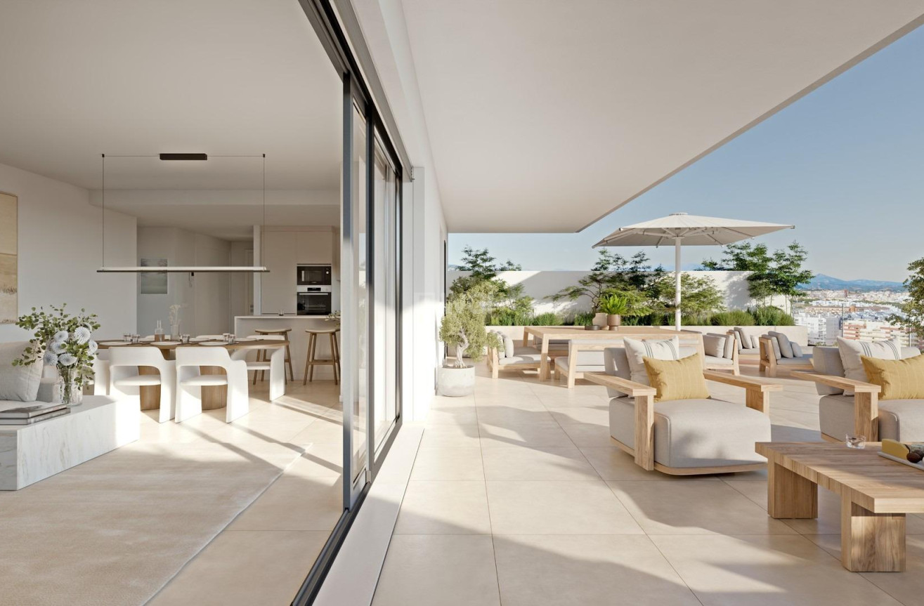 Nowy budynek - Mieszkanie w bloku - Estepona - Las Mesas