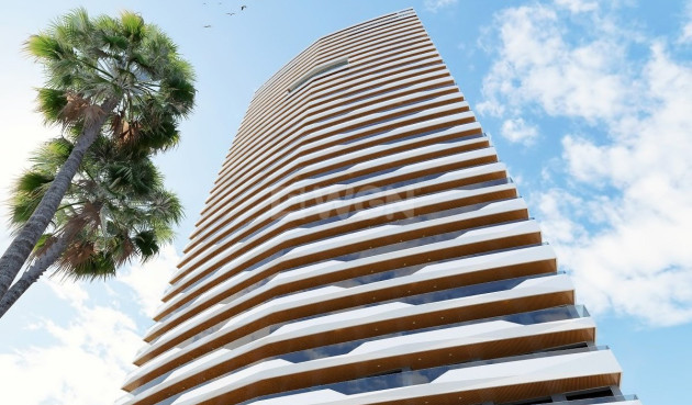 Nowy budynek - Mieszkanie w bloku - Benidorm - Poniente