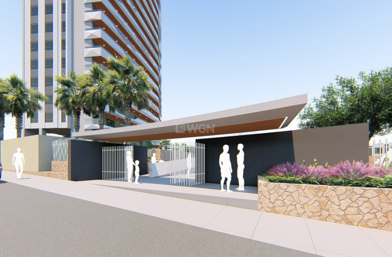 Nowy budynek - Mieszkanie w bloku - Benidorm - Poniente