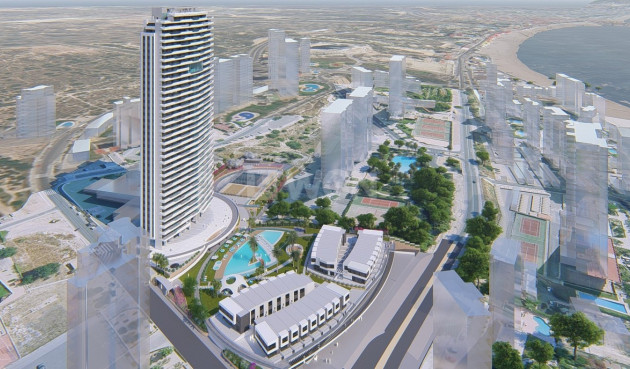 Nowy budynek - Mieszkanie w bloku - Benidorm - Poniente