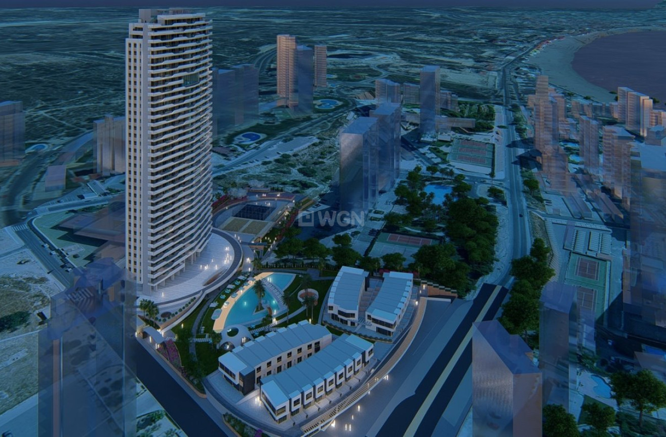 Nowy budynek - Mieszkanie w bloku - Benidorm - Poniente