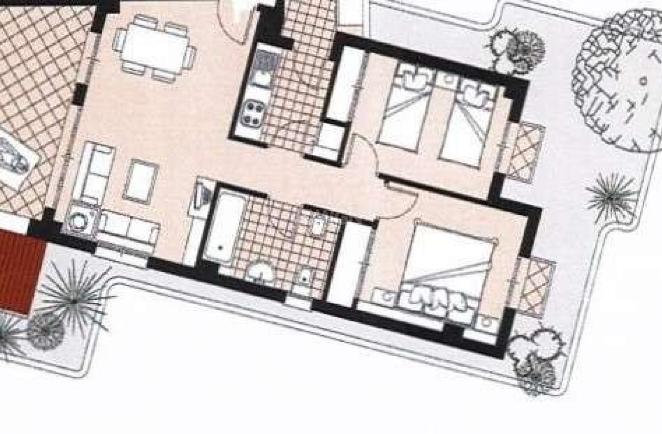 Odsprzedaż - Mieszkanie w bloku - Hacienda Riquelme Golf Resort - Inland