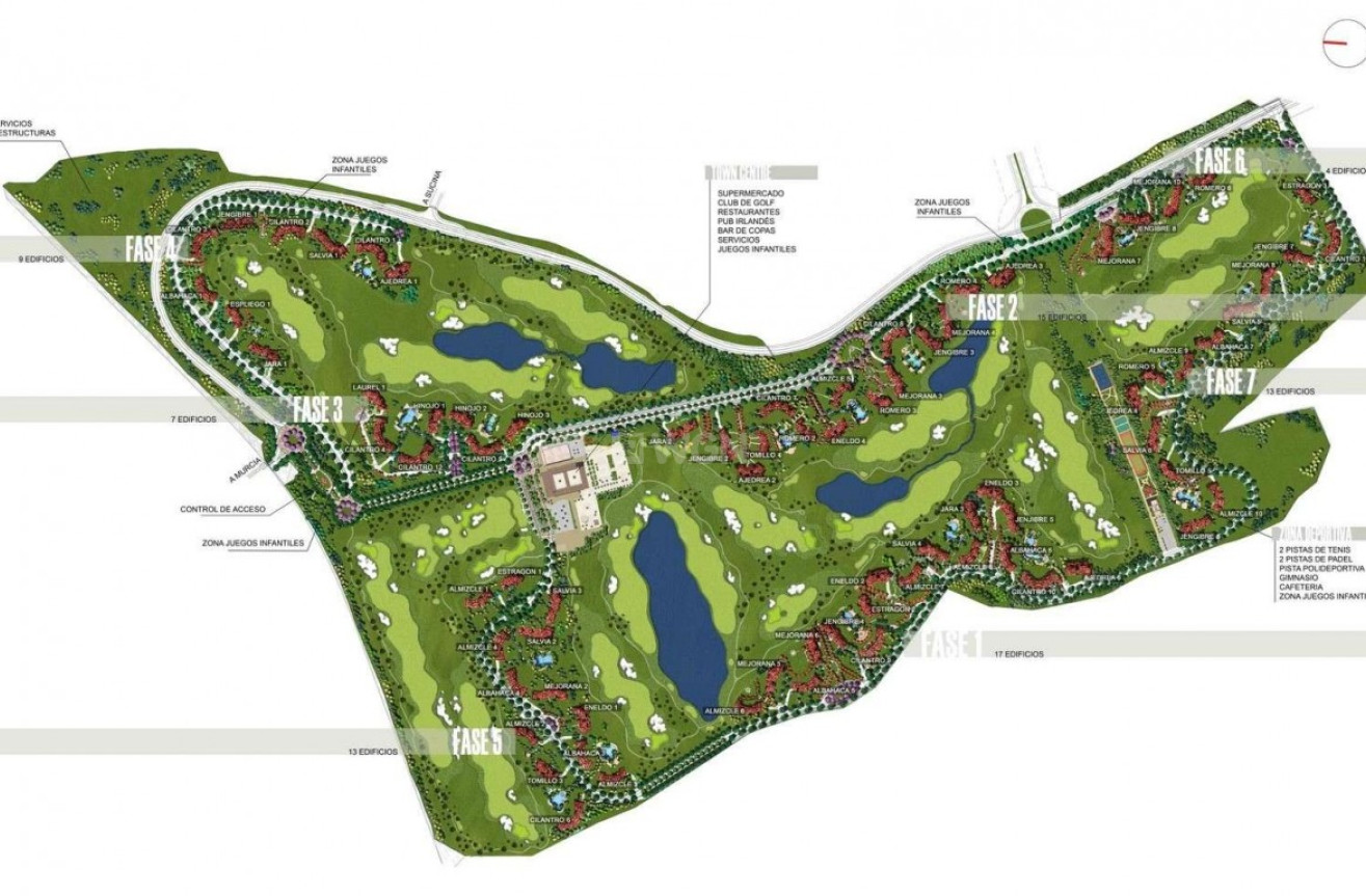 Odsprzedaż - Mieszkanie w bloku - Hacienda Riquelme Golf Resort - Inland