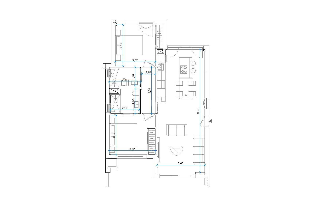 Odsprzedaż - Mieszkanie w bloku - Orihuela Costa - Costa Blanca