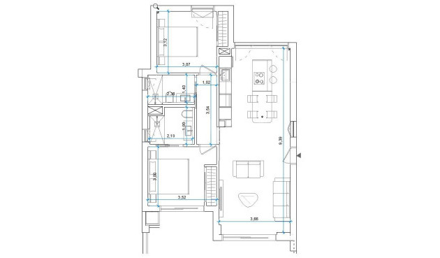 Odsprzedaż - Mieszkanie w bloku - Orihuela Costa - Costa Blanca