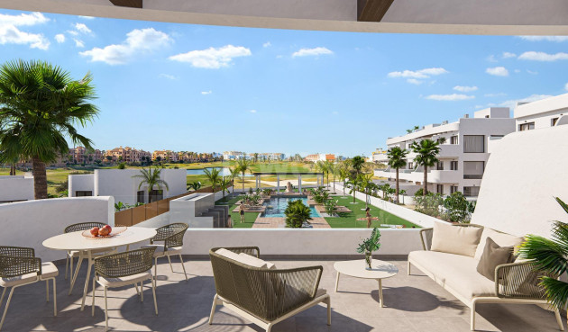 Nowy budynek - Mieszkanie w bloku - Los Alcázares - La Serena Golf