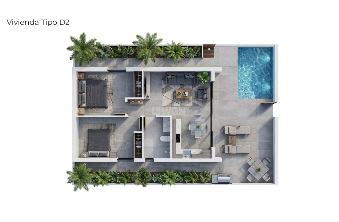 Neue Gebäude - Villa - Vera - Vera Playa