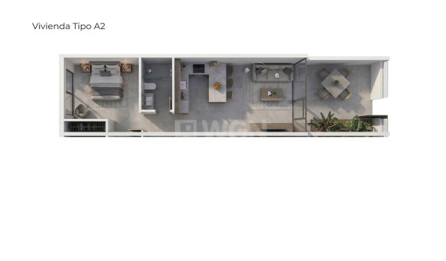 Nowy budynek - Mieszkanie w bloku - Vera - Vera Playa