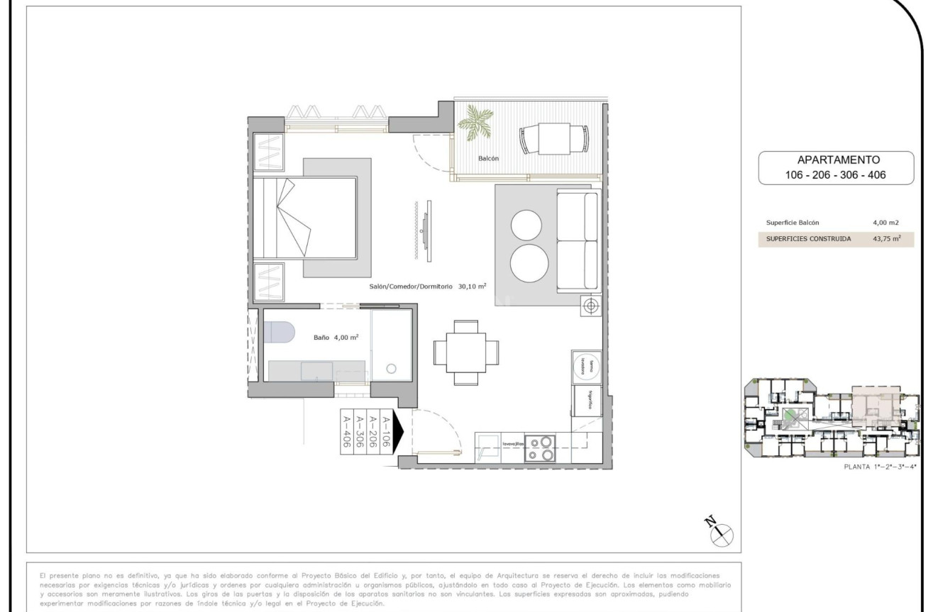 Nowy budynek - Mieszkanie w bloku - San Pedro del Pinatar - Lo pagan