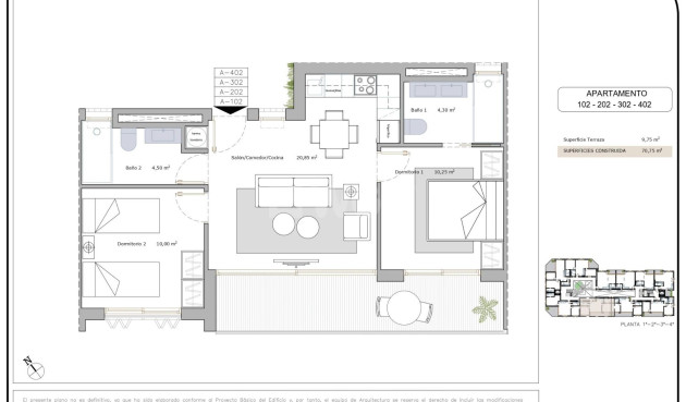 Nowy budynek - Mieszkanie w bloku - San Pedro del Pinatar - Lo pagan