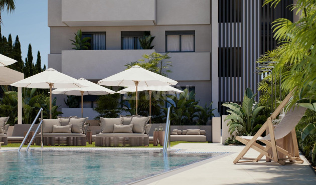 Nowy budynek - Mieszkanie w bloku - Estepona - Las Mesas