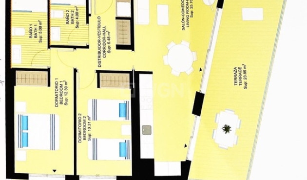 Odsprzedaż - Mieszkanie w bloku - Dehesa de Campoamor - Costa Blanca