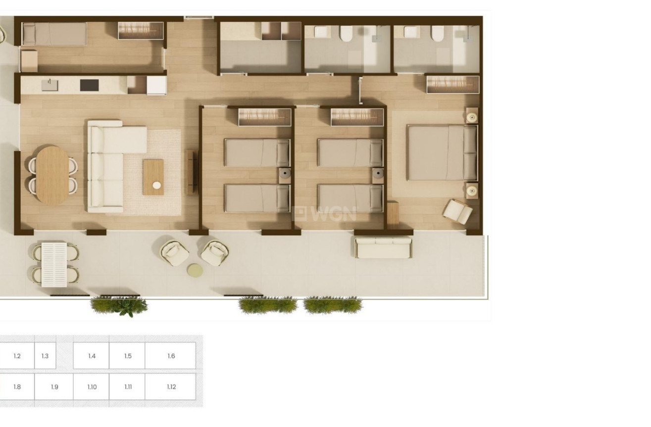 Neue Gebäude - Wohnung - Moncofa - Playa de Moncofa