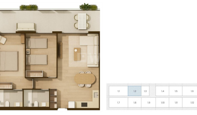 New Build - Apartment / flat - Moncofa - Playa de Moncofa