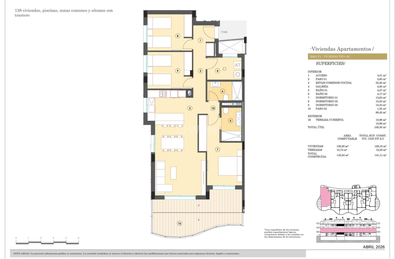 Nowy budynek - Mieszkanie w bloku - Finestrat - Campana Garden