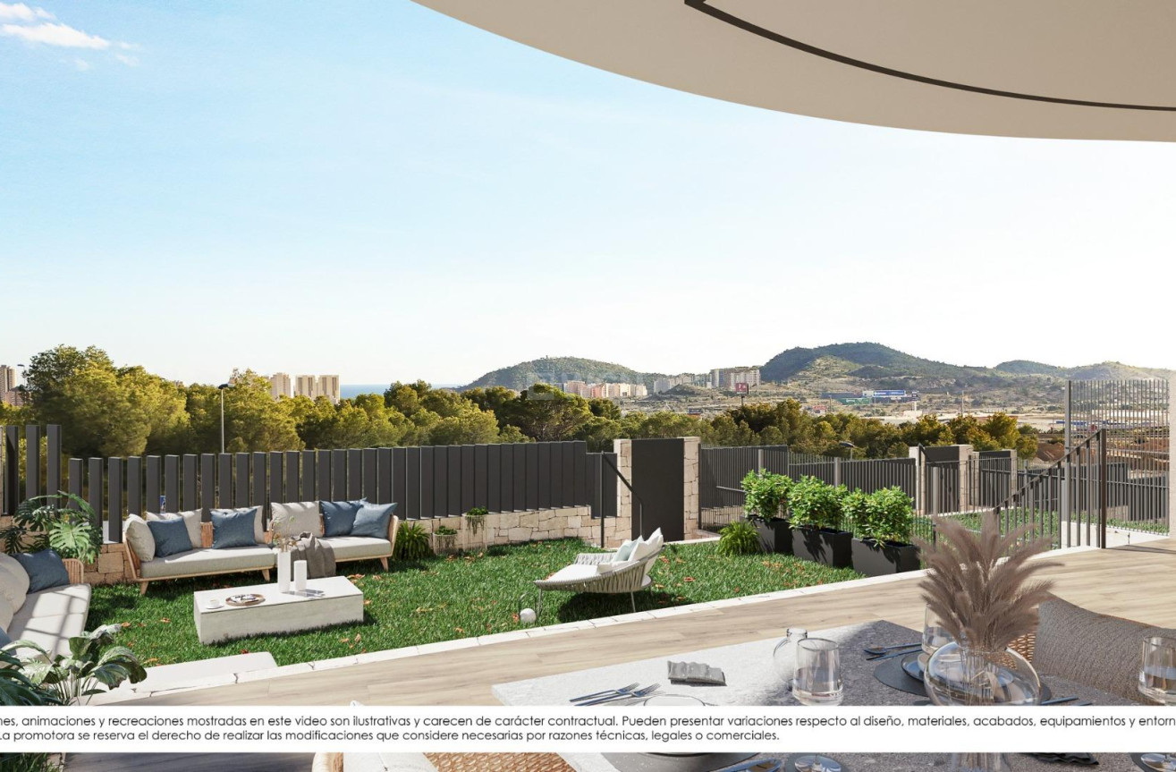 Nowy budynek - Mieszkanie w bloku - Finestrat - Campana Garden