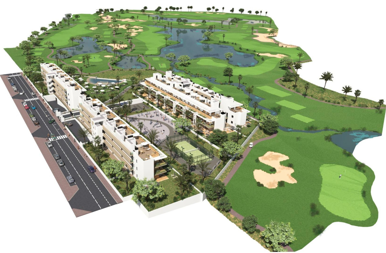 Nowy budynek - Mieszkanie w bloku - Los Alcázares - La Serena Golf