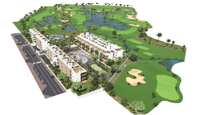 Nowy budynek - Mieszkanie w bloku - Los Alcázares - La Serena Golf