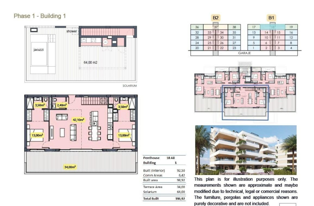 Nowy budynek - Daszek - Torre Pacheco - Santa Rosalia Lake And Life Resort