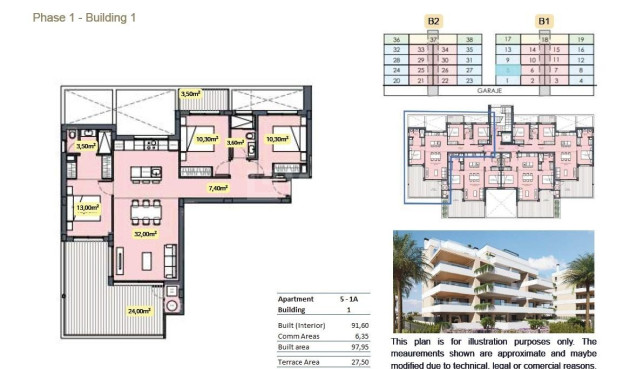 Nowy budynek - Mieszkanie w bloku - Torre Pacheco - Santa Rosalia Lake And Life Resort