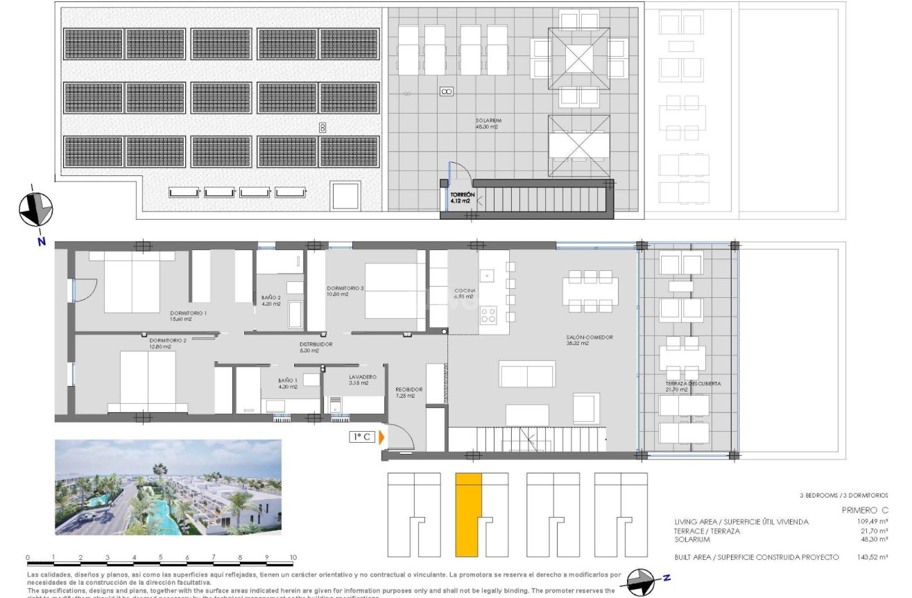 Nowy budynek - Bungalow - Cartagena - Mar De Cristal