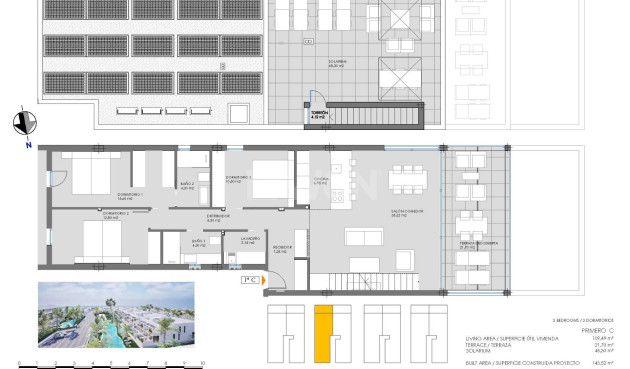 Nowy budynek - Bungalow - Cartagena - Mar De Cristal