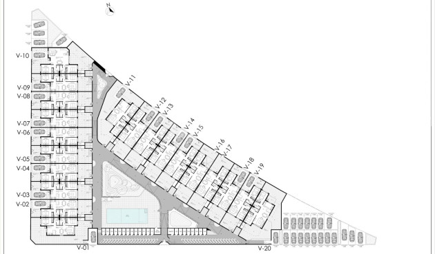 Nowy budynek - Bungalow - Pilar de la Horadada - pueblo