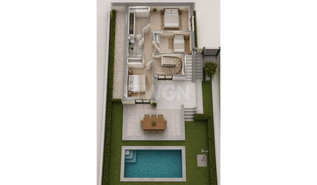 Nowy budynek - Villa - Mazarron - Country Club