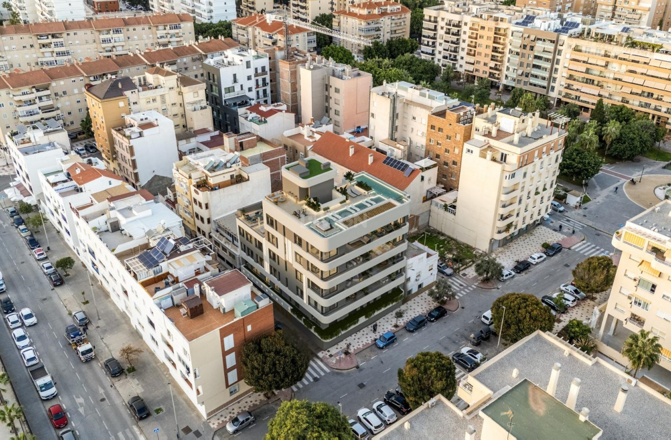 Nowy budynek - Mieszkanie w bloku - Málaga - Parque del Oeste