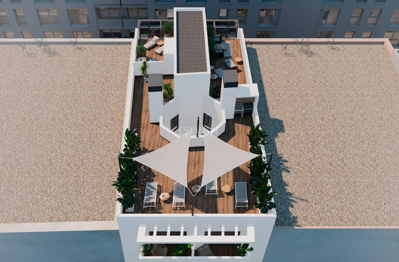Nowy budynek - Mieszkanie w bloku - Torrevieja - Playa de El Cura