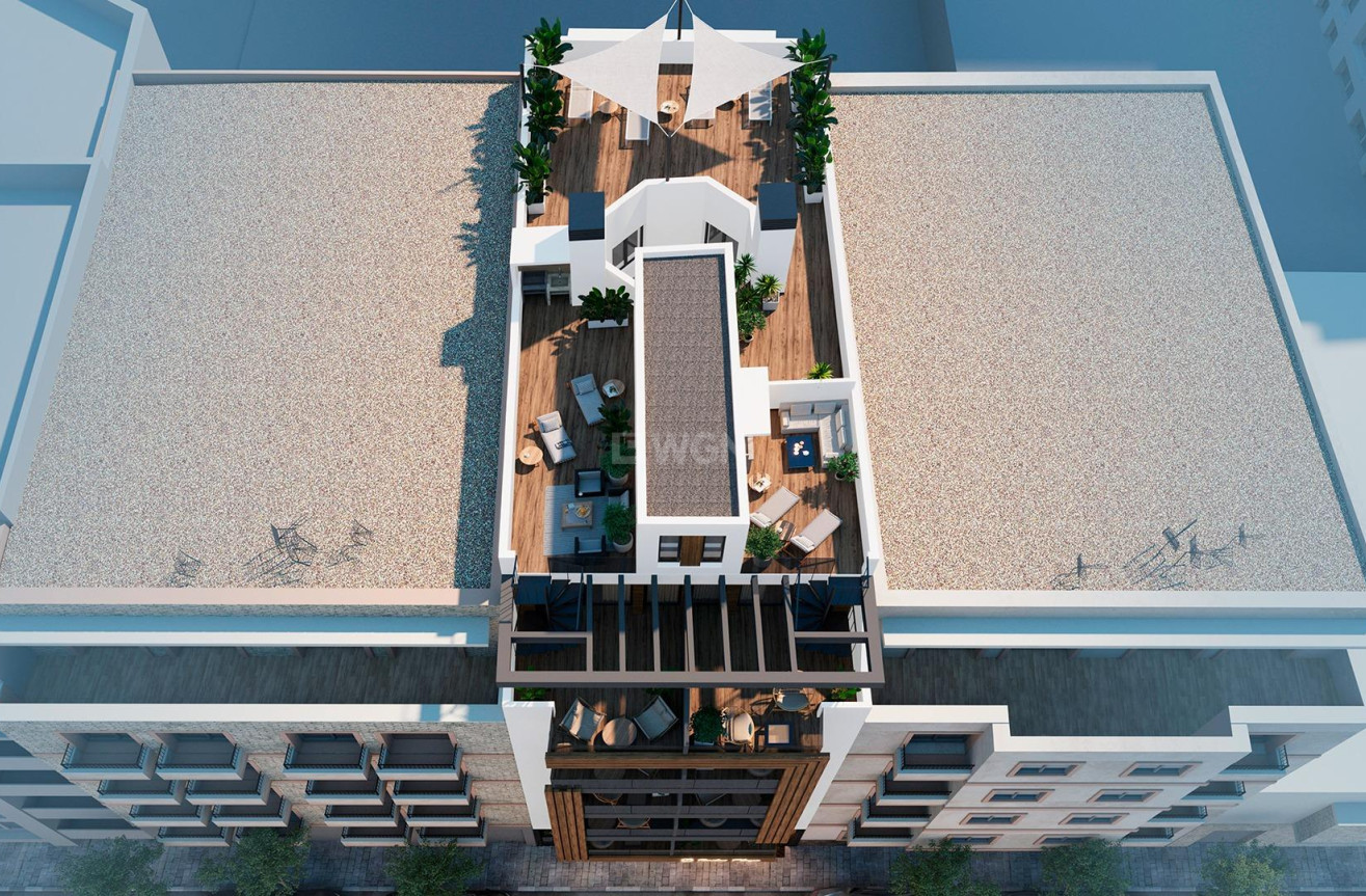 Nowy budynek - Mieszkanie w bloku - Torrevieja - Playa de El Cura
