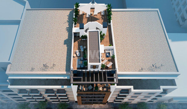 Nowy budynek - Mieszkanie w bloku - Torrevieja - Playa de El Cura