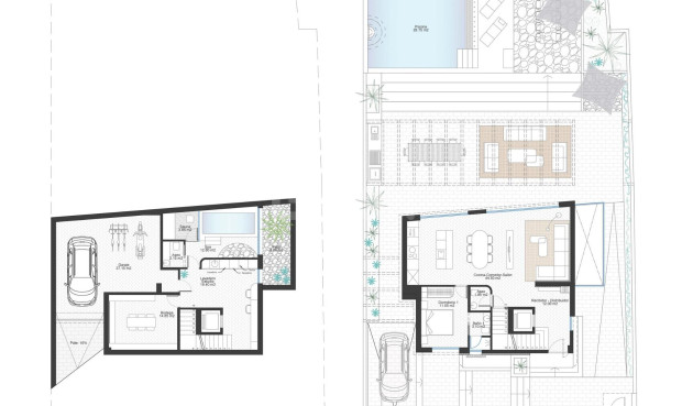 Nowy budynek - Villa - Cabo de Palos - Cala Flores