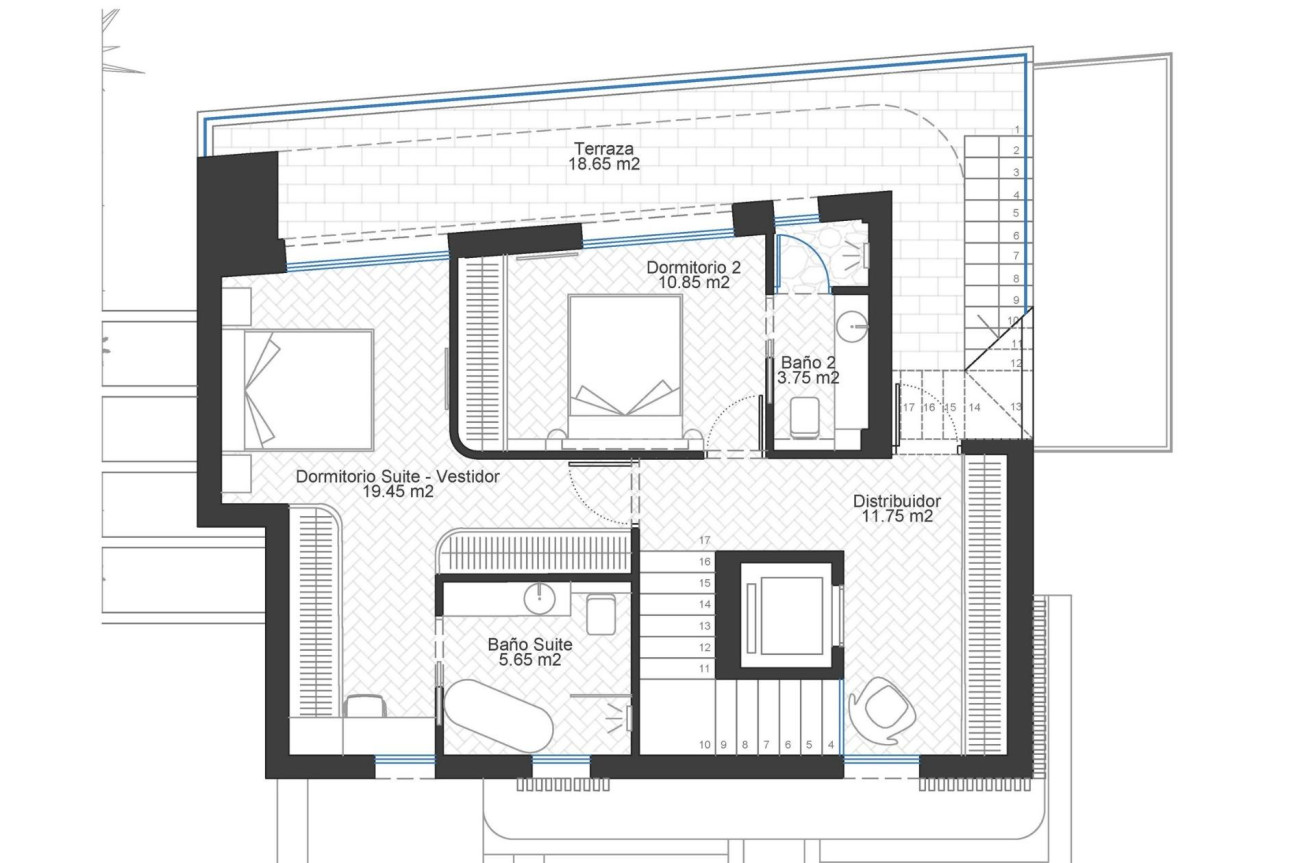 Nowy budynek - Villa - Cabo de Palos - Cala Flores