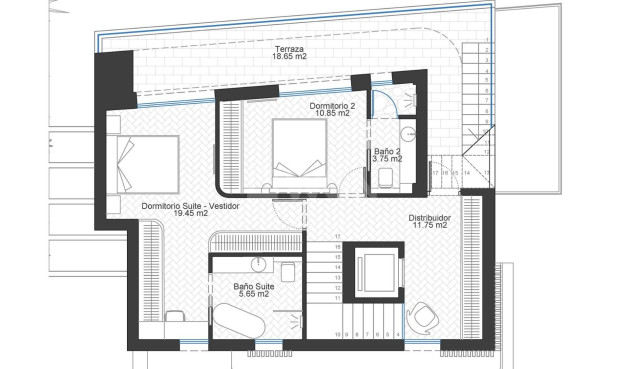 Nowy budynek - Villa - Cabo de Palos - Cala Flores