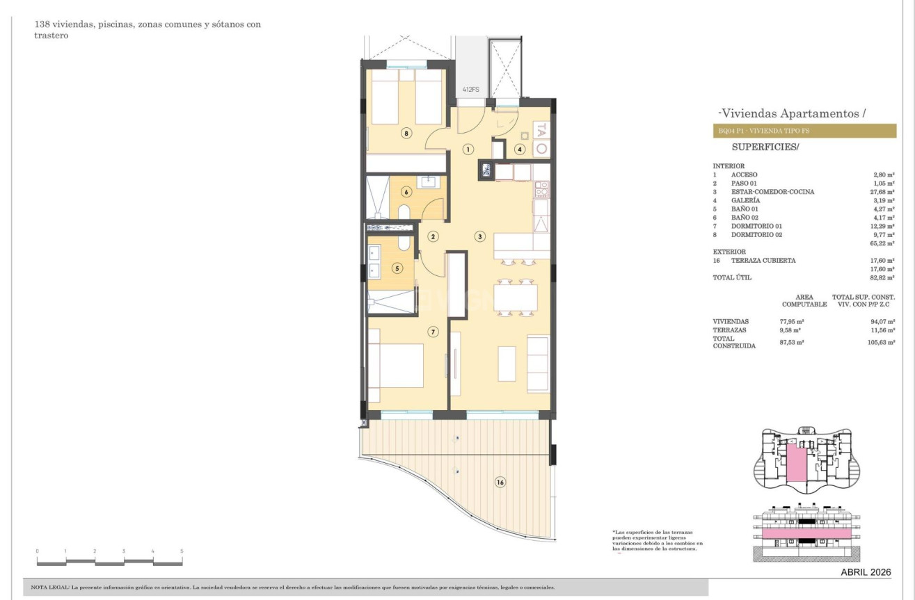 Nowy budynek - Mieszkanie w bloku - Finestrat - Campana Garden