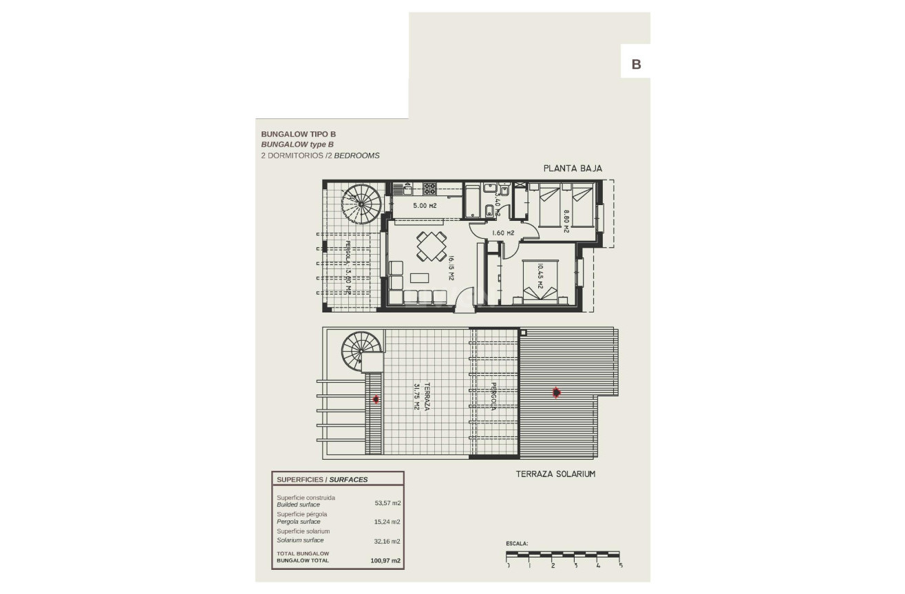 Nowy budynek - Bungalow - Calpe - Gran Sol