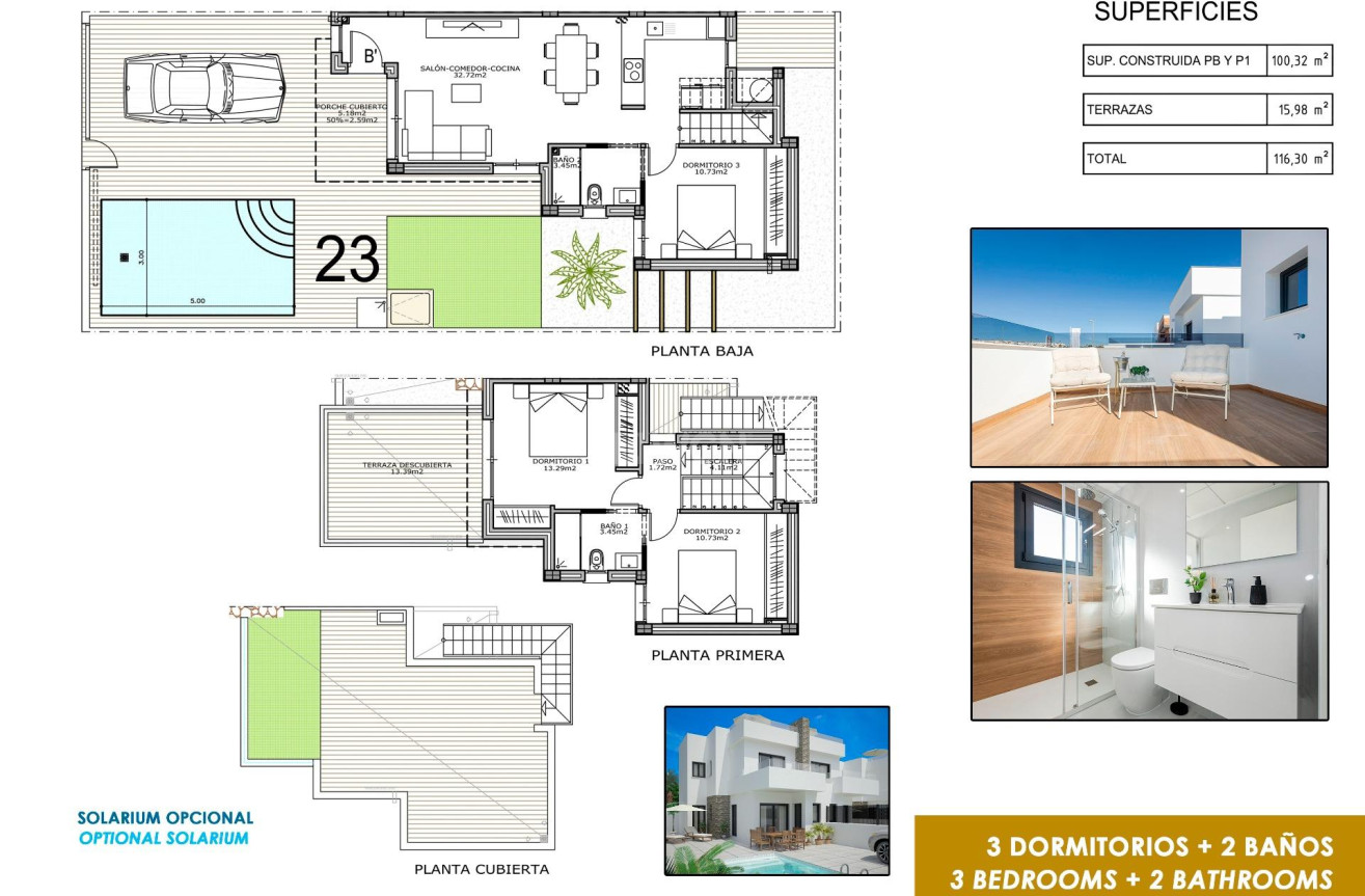 Nowy budynek - Villa - Orihuela - Vistabella Golf