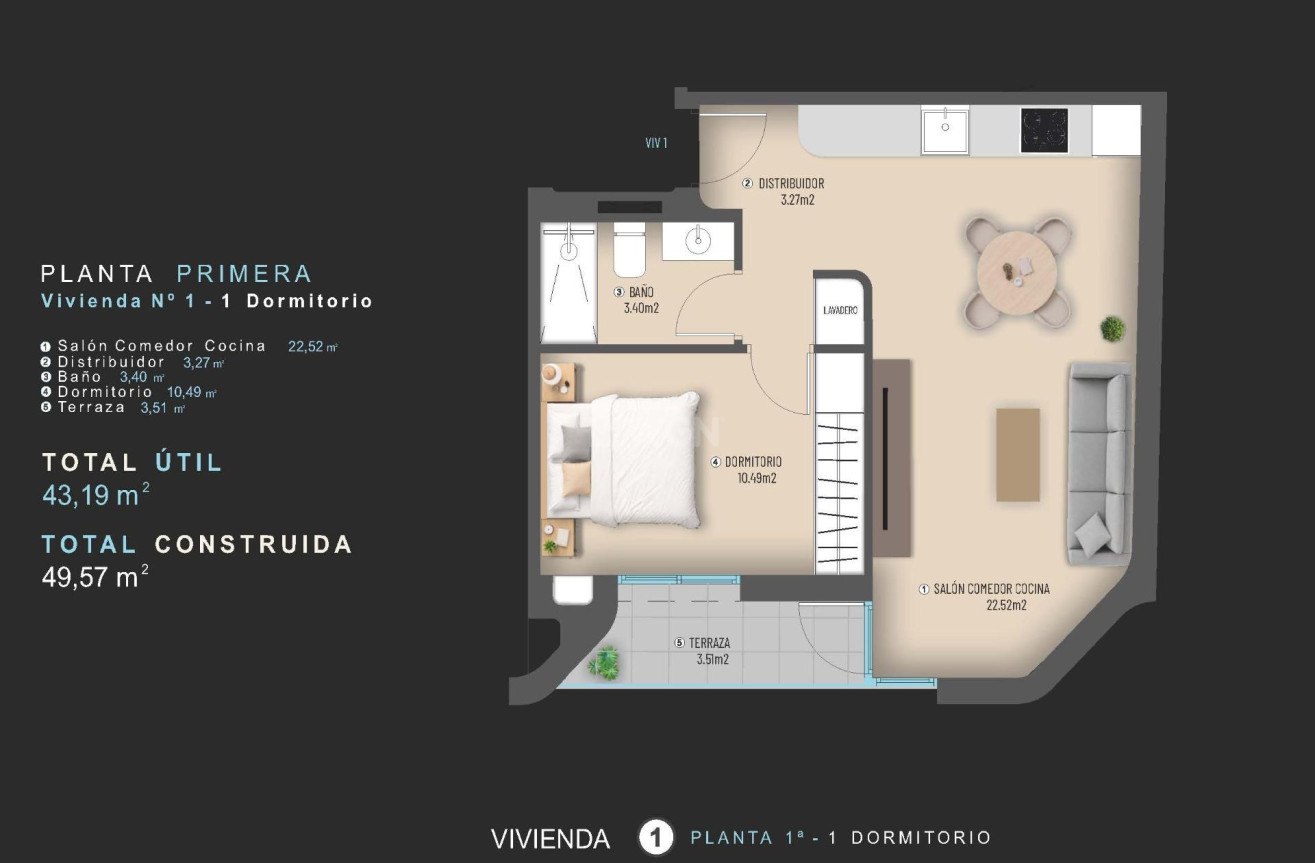 Nowy budynek - Mieszkanie w bloku - Torrevieja - Centro