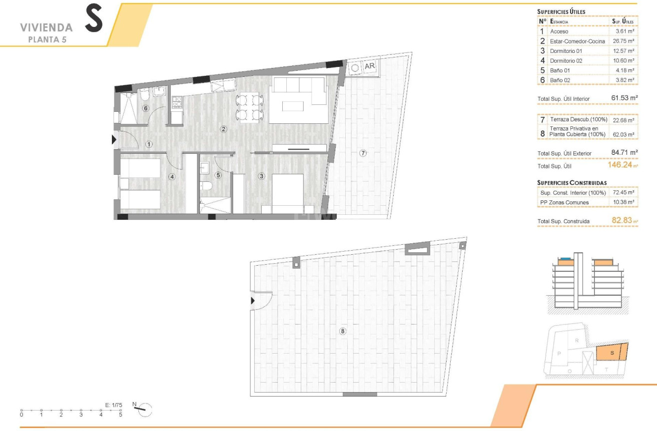 Nowy budynek - Daszek - Torrevieja - Centro