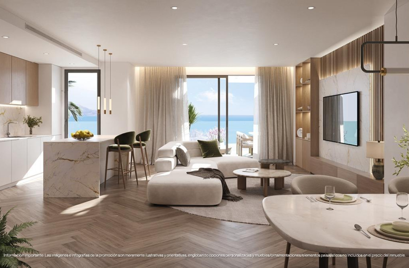 Nowy budynek - Mieszkanie w bloku - Torremolinos - Playa de La Carihuela