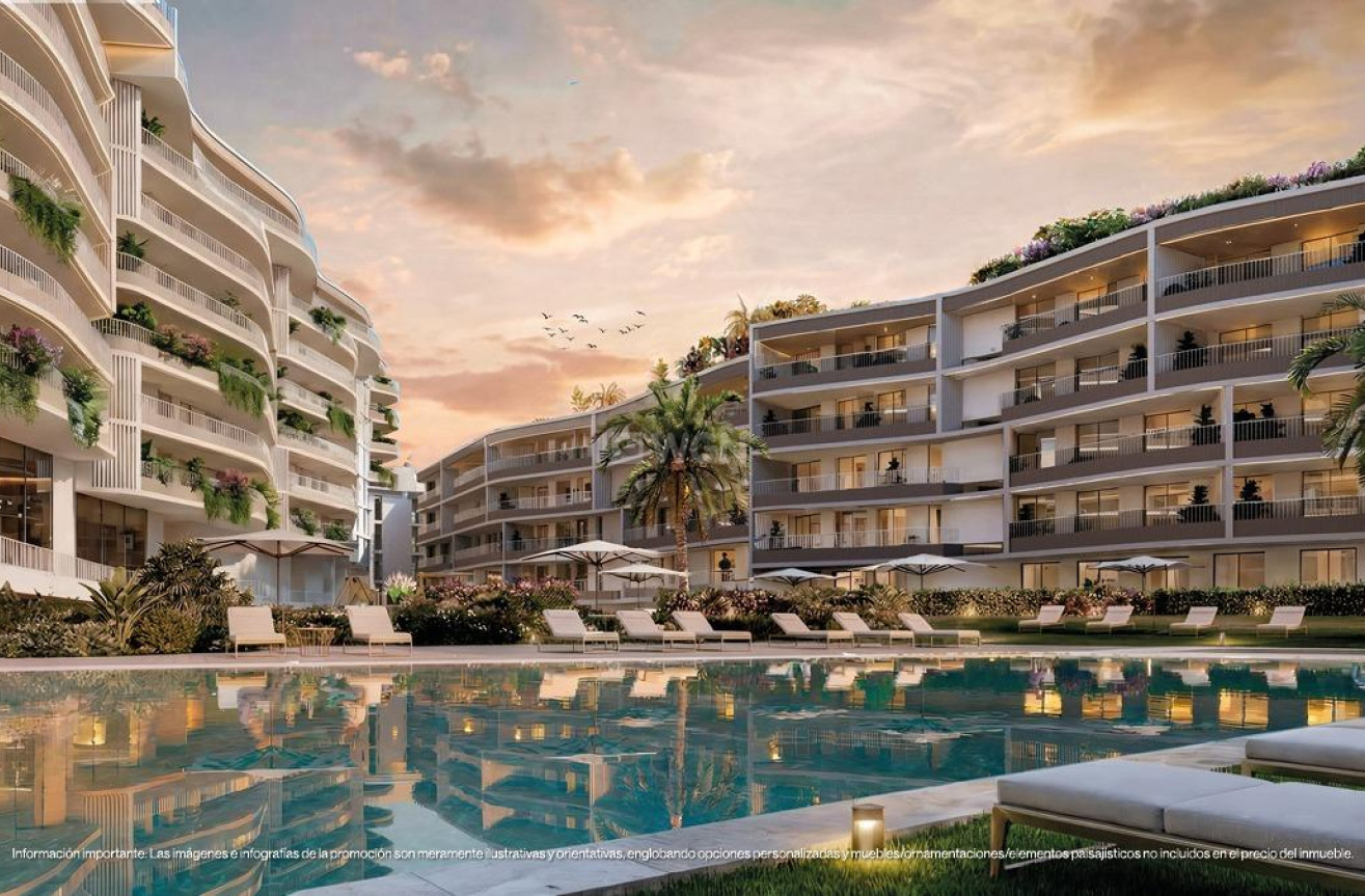 Nowy budynek - Mieszkanie w bloku - Torremolinos - Playa de La Carihuela