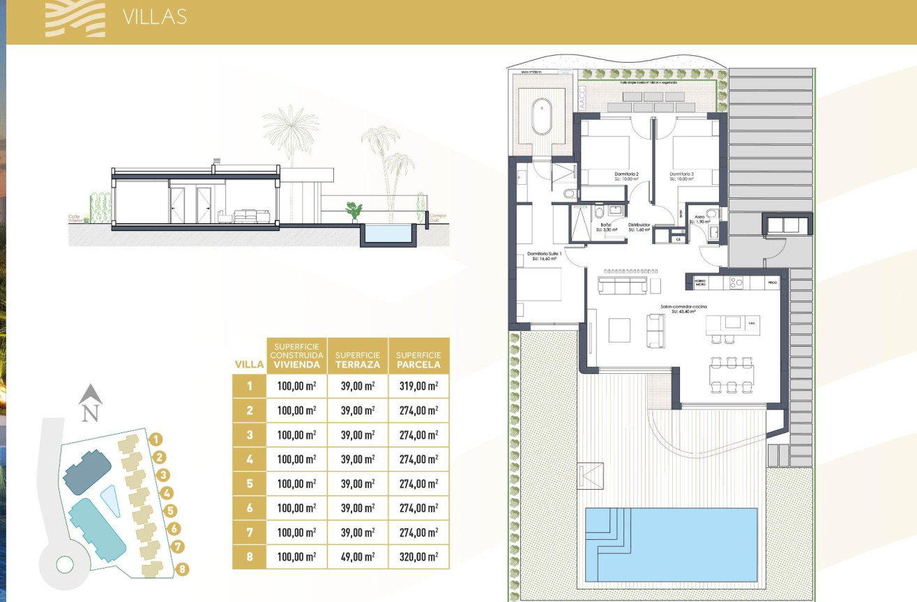 Nowy budynek - Villa - Los Alcázares - Serena Golf