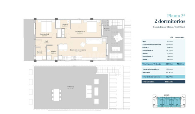 New Build - Penthouse - Vera - Vera Playa
